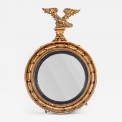 Early 19th Century American Federal Convex Mirror - 4538567