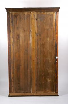 Early 19th Century Biedermeier Walnut Bronze Mounted Bookcase Cabinet - 3337462