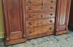 Early 19th Century British Mahogany Gothic Revival Wardrobe - 1704760