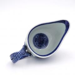 Early 19th Century Chinese Export Blue Fitzhugh Sauce Boat - 4482534