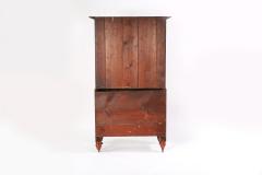 Early 19th Century Classical English Regency Bookcase Secretary Desk - 1563998