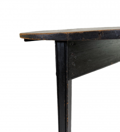 Early 19th Century Ebonized English Cricket Table - 4762837