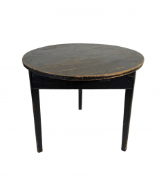 Early 19th Century Ebonized English Cricket Table - 4764802