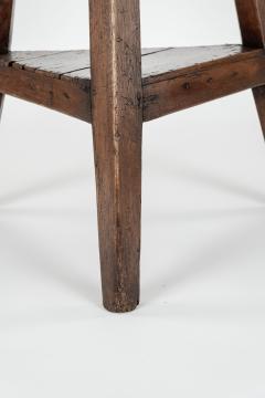 Early 19th Century English Oak Cricket Table - 3530258