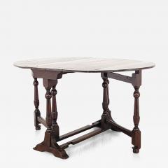 Early 19th Century English Oak Dropleaf Table - 4010278