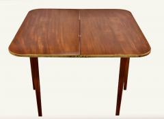 Early 19th Century English Regency Mahogany Inlaid Games Table 9 - 4612261