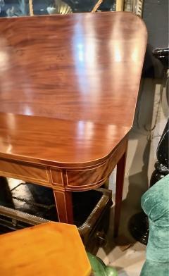 Early 19th Century English Regency Mahogany Inlaid Games Table 9 - 4612267