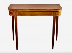 Early 19th Century English Regency Mahogany Inlaid Games Table 9 - 4613824