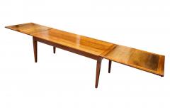 Early 19th Century French Expandable Dining Table Cherry Wood and Chestnut - 3085077