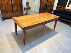 Early 19th Century French Expandable Dining Table Cherry Wood and Chestnut - 3085079