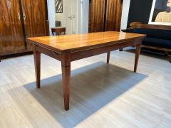 Early 19th Century French Expandable Dining Table Cherry Wood and Chestnut - 3085080