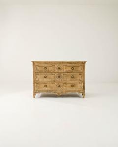 Early 19th Century French Neoclassical Oak Chest of Drawers - 3471207
