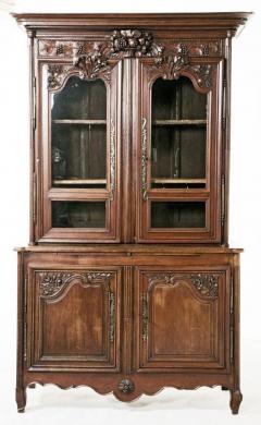 Early 19th Century French Oak Cabinet Buffet Deux Corps - 3036144