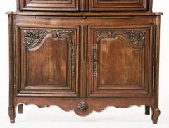 Early 19th Century French Oak Cabinet Buffet Deux Corps - 3036181