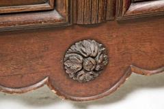 Early 19th Century French Oak Cabinet Buffet Deux Corps - 3036182