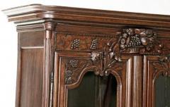 Early 19th Century French Oak Cabinet Buffet Deux Corps - 3036186