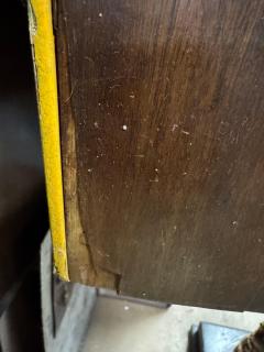 Early 19th Century Georgian 6 drawer Mahogany with Inlay Wall Hanging Shelf - 4375817