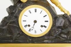 Early 19th Century Gilt Bronze Figural Mantel Clock - 2539024