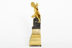 Early 19th Century Gilt Bronze Figural Mantel Clock - 2539026