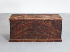 Early 19th Century Grain Painted Chest - 3484143