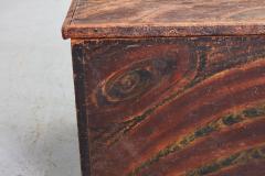 Early 19th Century Grain Painted Chest - 3484145