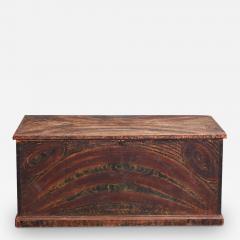 Early 19th Century Grain Painted Chest - 3487840