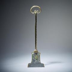 Early 19th Century High Regency Brass Snake Doorstop - 3127497