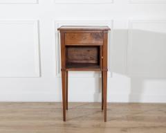 Early 19th Century Italian Directoire Walnut Bedside Cabinet - 4396984