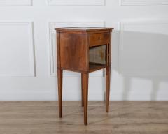 Early 19th Century Italian Directoire Walnut Bedside Cabinet - 4396987