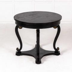 Early 19th Century Italian Ebonised Centre Table - 3564081