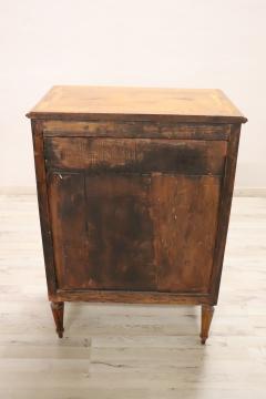 Early 19th Century Italian Louis XVI Style Inlaid Walnut Small Chest of Drawers - 3006713