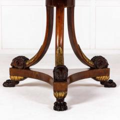 Early 19th Century Italian Mahogany Centre Table - 3563956