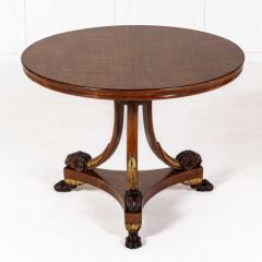 Early 19th Century Italian Mahogany Centre Table - 3563977