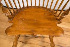 Early 19th Century Knuckle Arm Windsor Chair - 671504