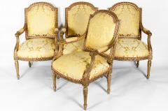 Early 19th Century Louis XVI Style Four Fauteuils - 714247