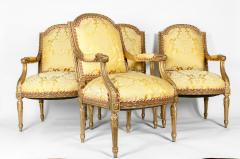 Early 19th Century Louis XVI Style Four Fauteuils - 714249