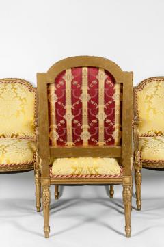Early 19th Century Louis XVI Style Four Fauteuils - 714252