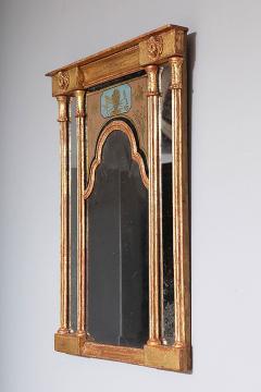 Early 19th Century Neoclassical Mirror with Queen Anne Plate - 263948