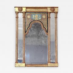 Early 19th Century Neoclassical Mirror with Queen Anne Plate - 264369