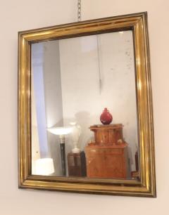 Early 19th Century Patinated Brass Mirror - 3667559