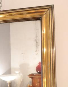Early 19th Century Patinated Brass Mirror - 3667560