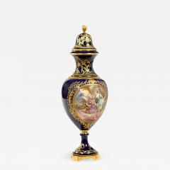 Early 19th Century Sevres Porcelain Covered Decorative Urn - 1336895