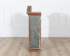 Early 19th Century Swedish Painted Wall Cabinet in Larch Dated 1818 - 4364549