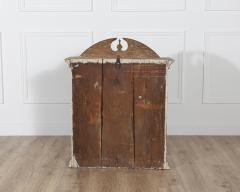 Early 19th Century Swedish Painted Wall Cabinet in Larch Dated 1818 - 4364560