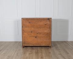 Early 19th Century Swedish Secretary in Black with Painted Interior circa 1810 - 4223225