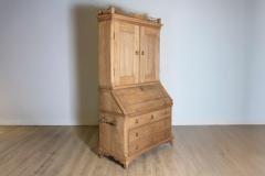 Early 19th Century Swedish Two part Secretary - 3957547