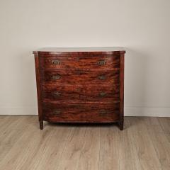 Early 19th Century Tiger Striped Mahogany Chest England circa 1810 - 4552047