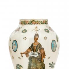 Early 19th Century Victorian Decalomania Decorative Vase London - 4477659