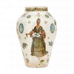 Early 19th Century Victorian Decalomania Decorative Vase London - 4477660