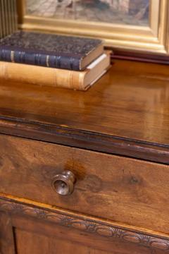 Early 19th Century Walnut Credenza from the Veneto Region with Canted Sides - 3746810